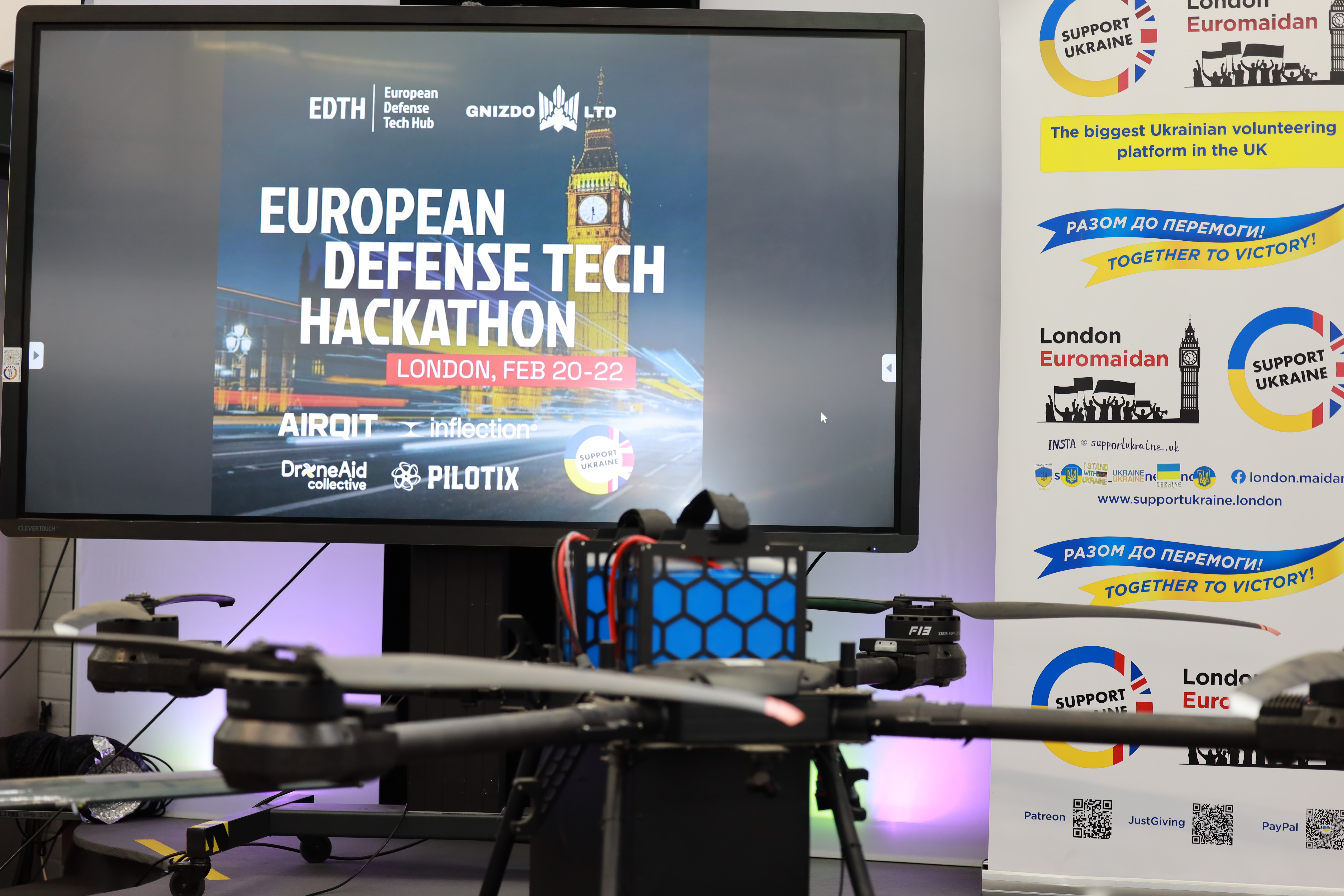 Defense Tech Hackathon Лондон — день 1